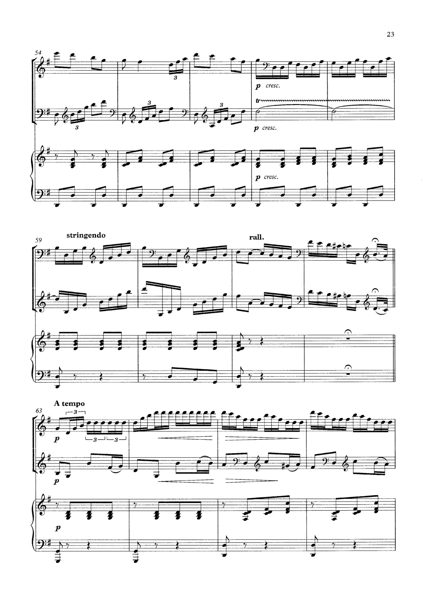Bottesini: Passione Amorosa for 2 double basses & piano (ed. Heyes)