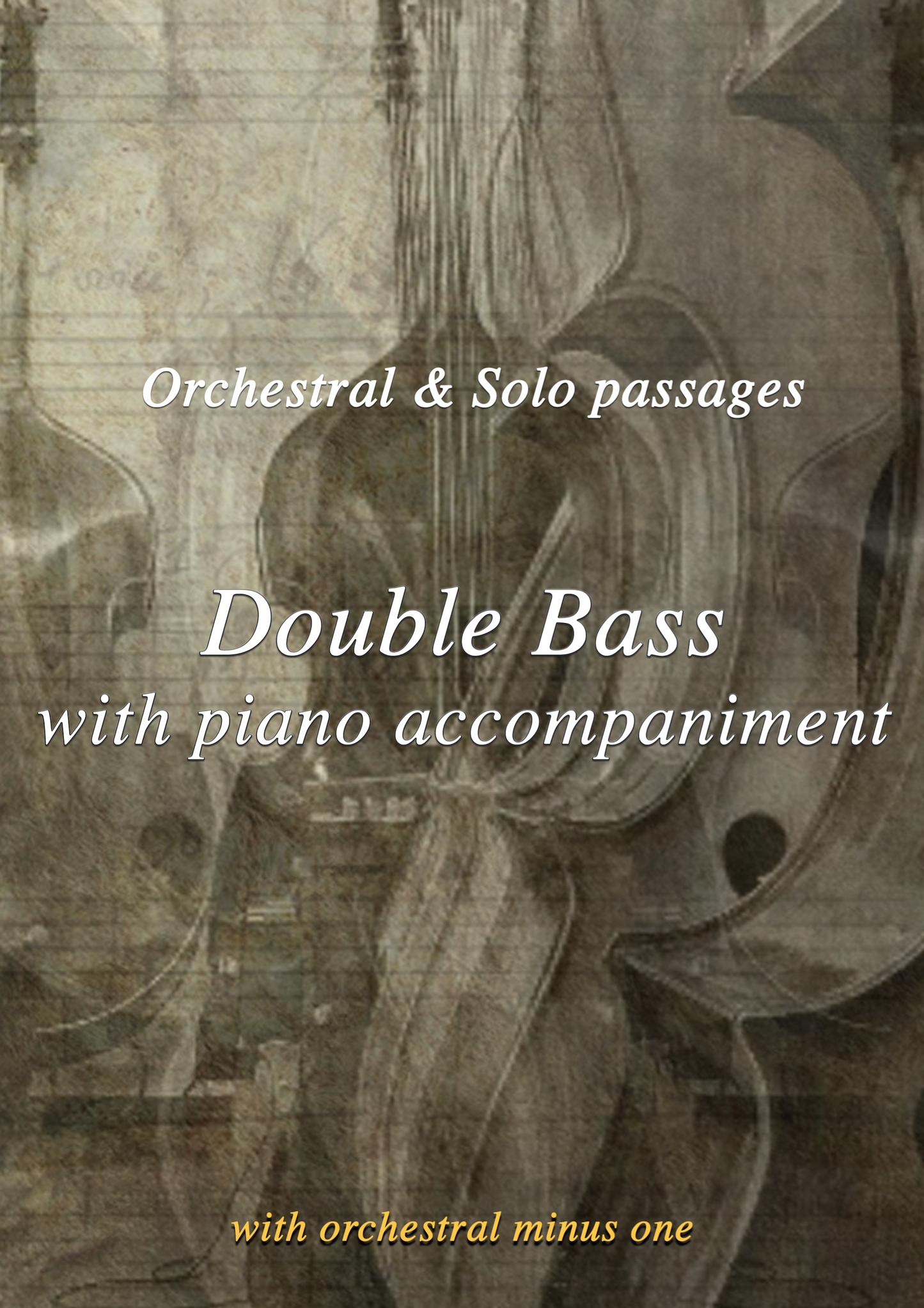 Orchestral and Solo Passages Volumes 1-4 with piano accompaniment