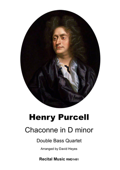Purcell: Chaconne in D minor for double bass quartet (arr. David Heyes)