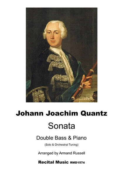 J.J. Quantz: Sonata for double bass & piano (arr. Armand Russell)