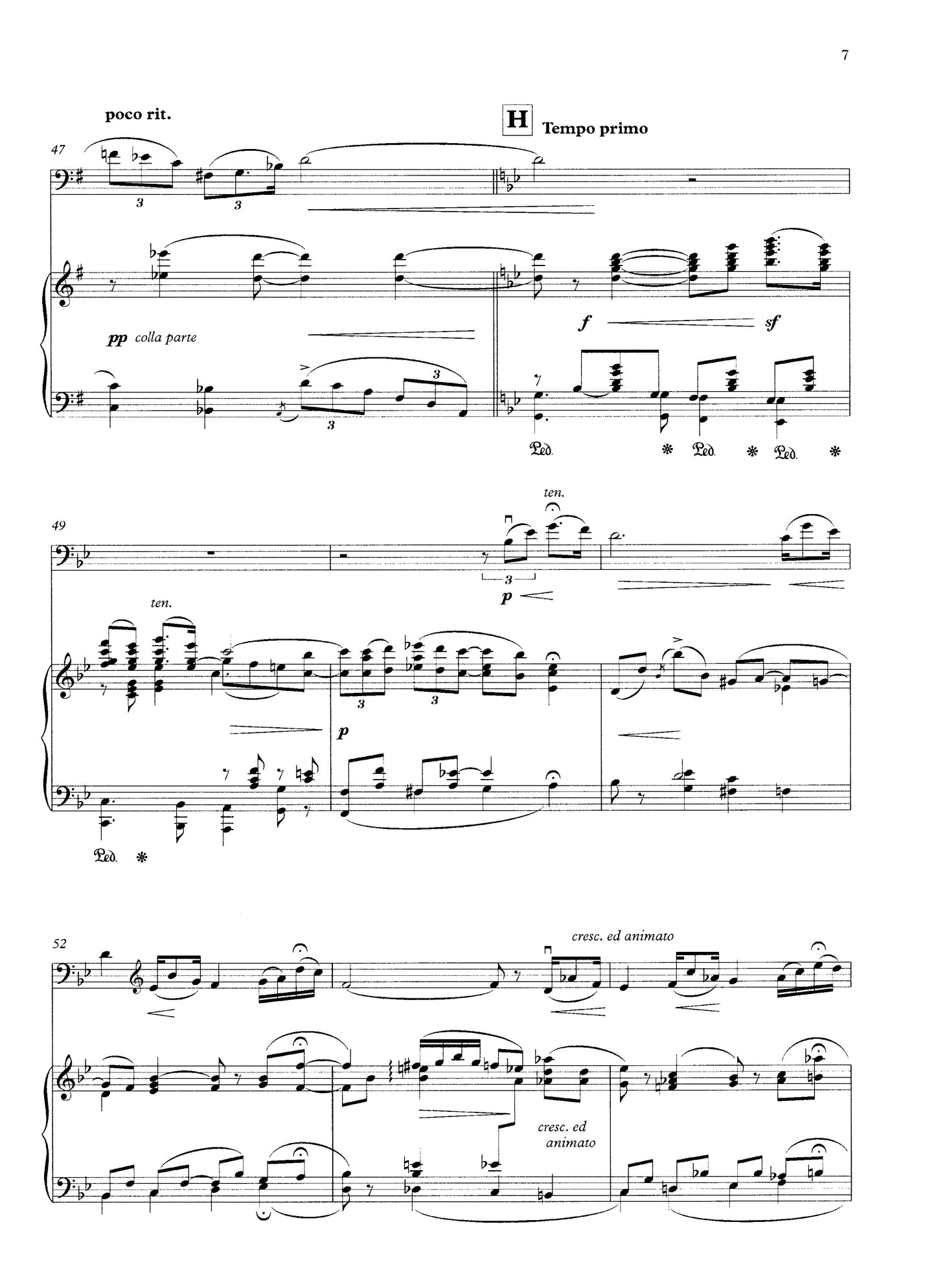 Edward Elgar: Romance Op.62 for double bass and piano (arr. Heyes)
