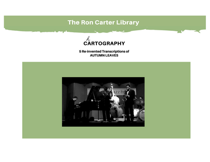 Ron Carter: Chartography - Reinvented Transcriptions