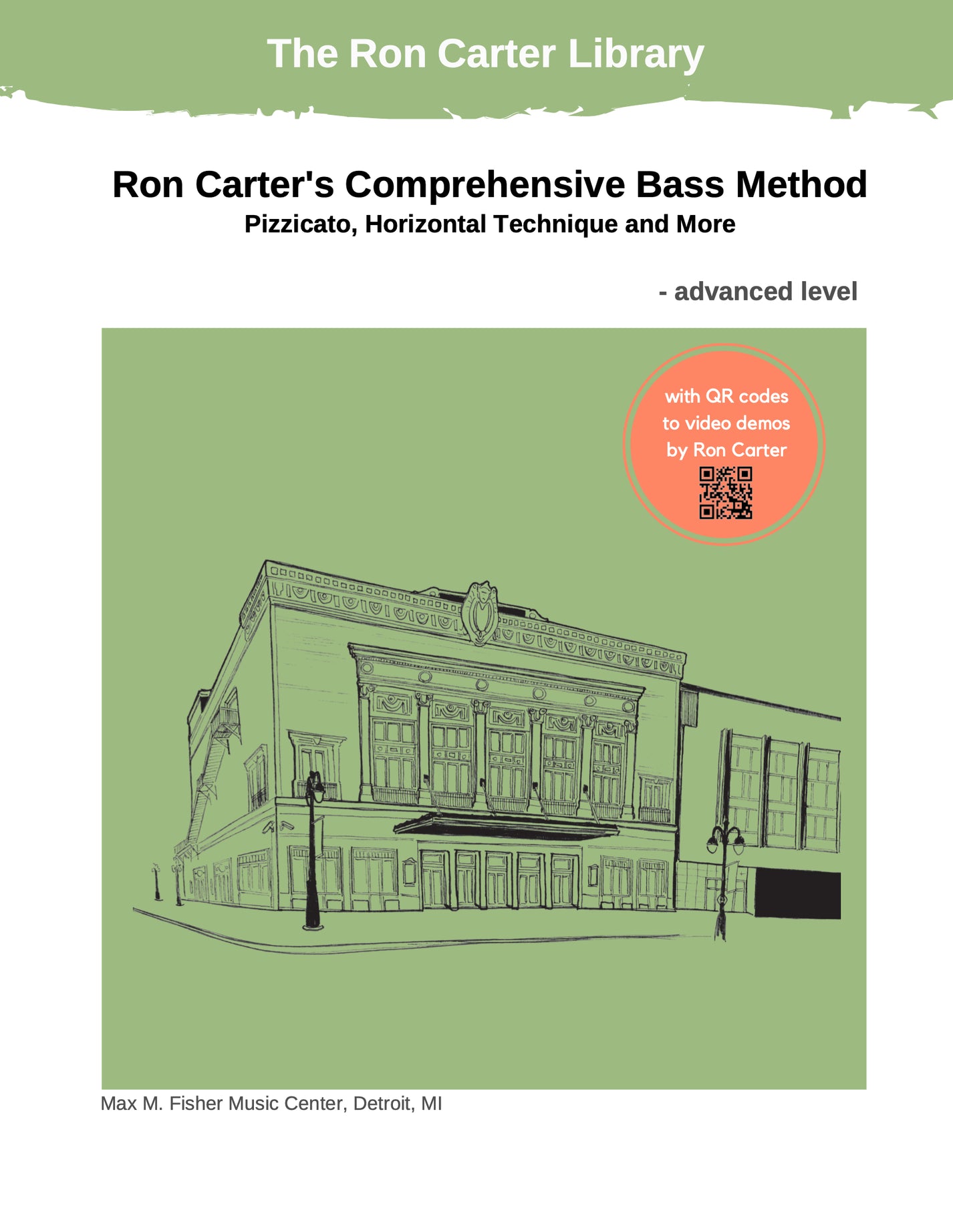 Ron Carter's Comprehensive Bass Method – Double Bass Sheet Music