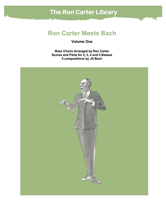 Ron Carter Meets Bach Vol. 1 for double bass ensemble