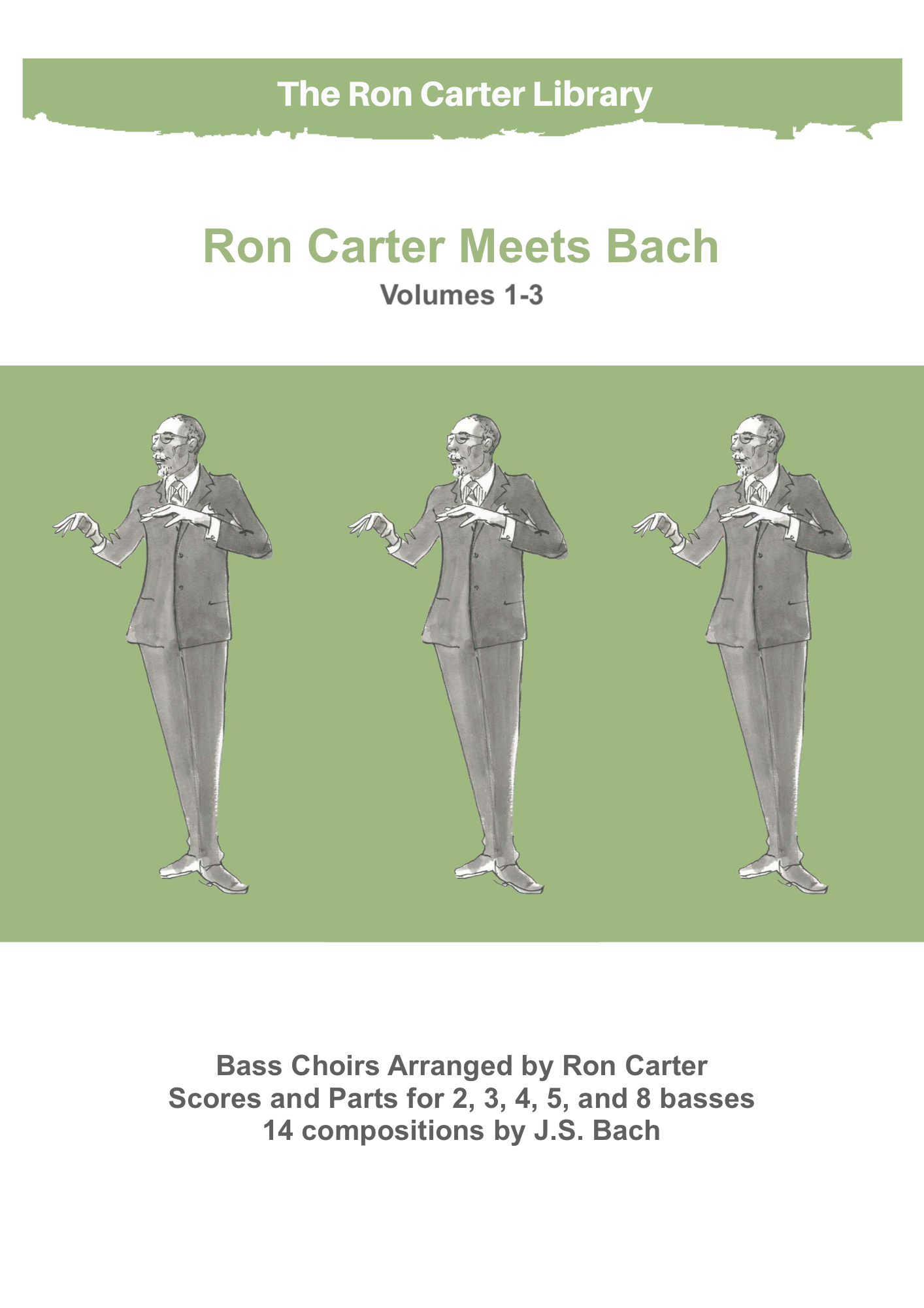 Ron Carter Meets Bach Vol. 3 for double bass ensemble