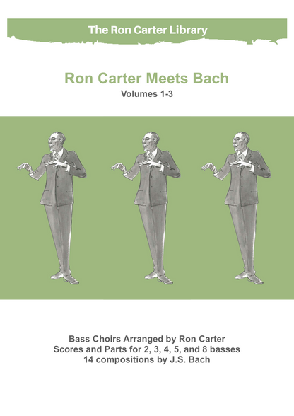 Ron Carter Meets Bach Vol. 3 for double bass ensemble