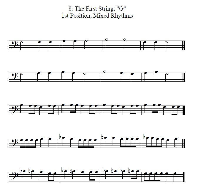 Michael Montgomery: Sight Reading for Double Bass Students