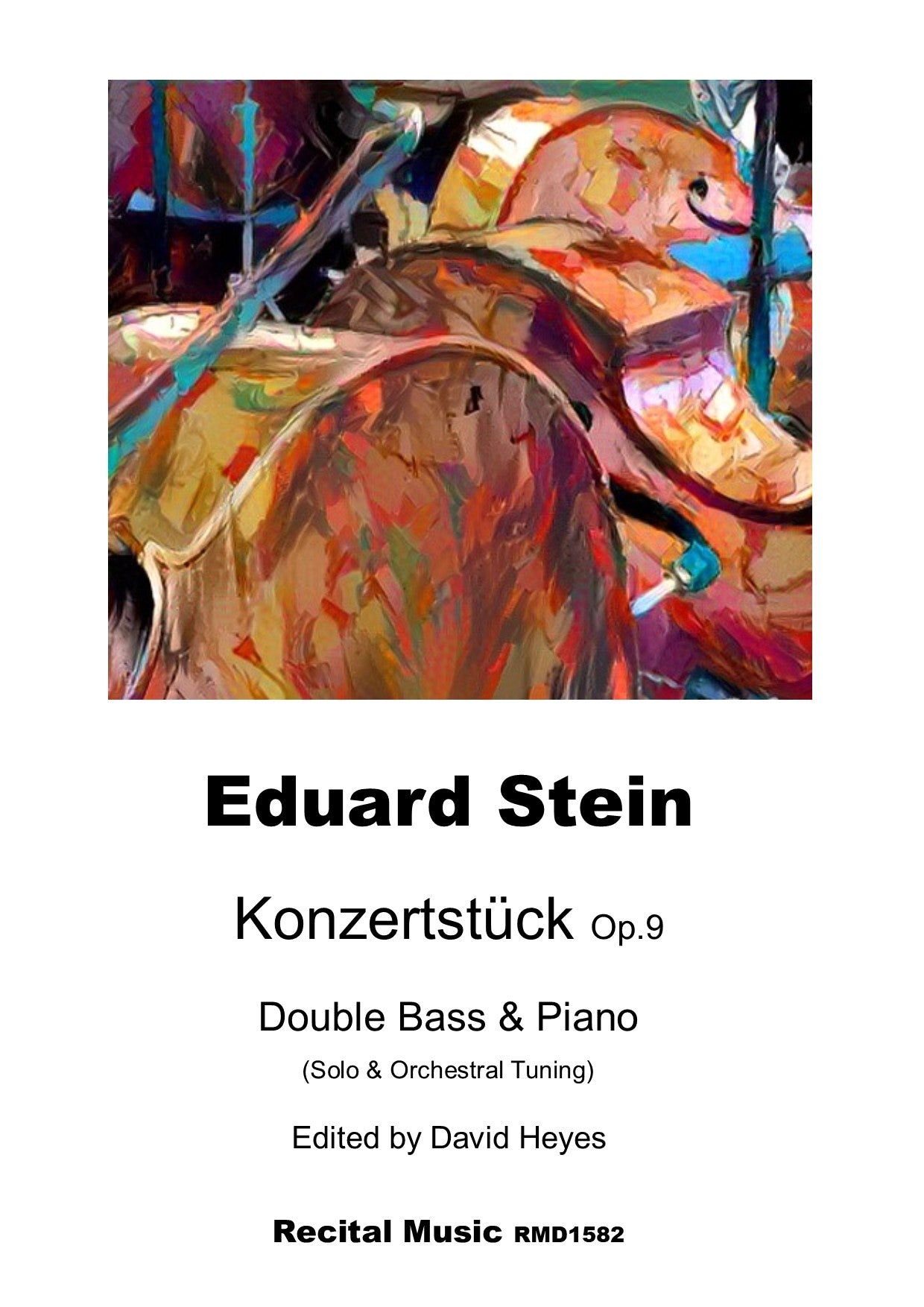 Eduard Stein: Konzertstuck Op.9 for double bass & piano