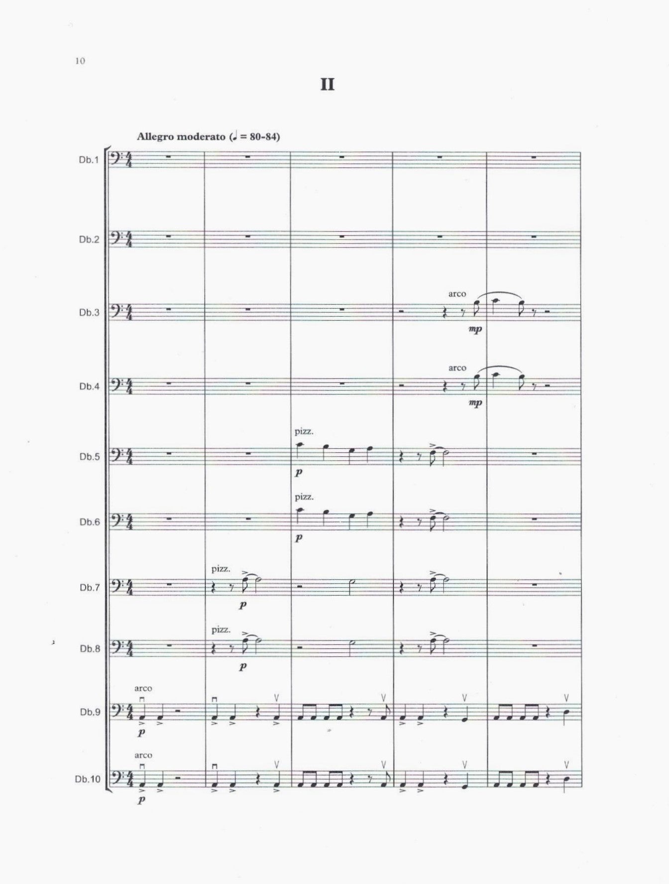 Teppo Hauta-aho: The Mini-Bass Symphony for Massed Double Bass Ensemble (in 10 parts)