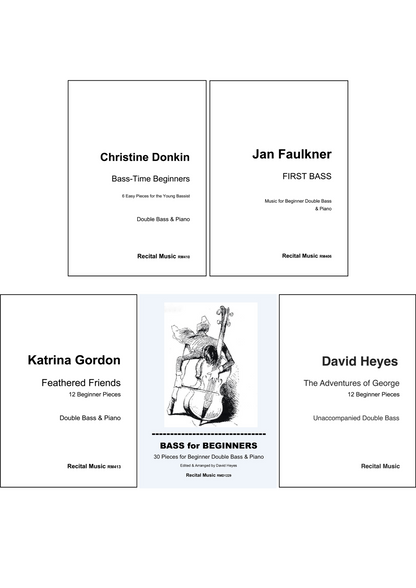 The Beginner Collection for double bass & piano