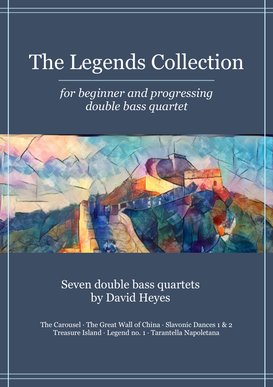 David Heyes: The Legends Collection for Beginner Bass Quartet