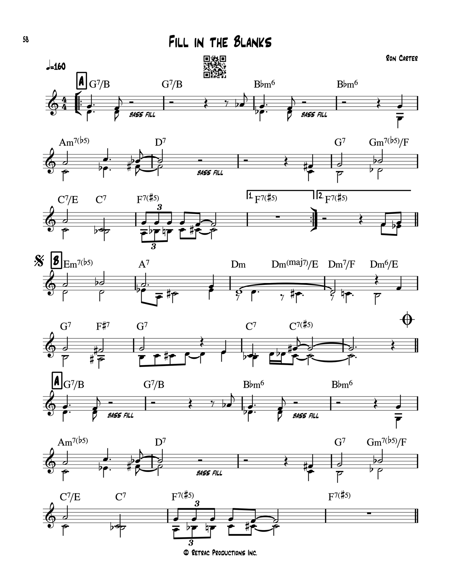 The Ron Carter Songbook