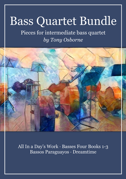 Tony Osborne: Bass Quartets Bundle