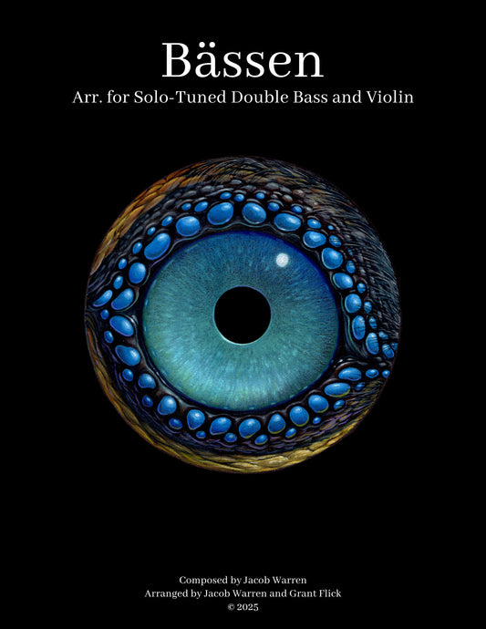 Jacob Warren: Bässen for Violin and Solo-Tuned Double Bass (arr. Warren & Flick)