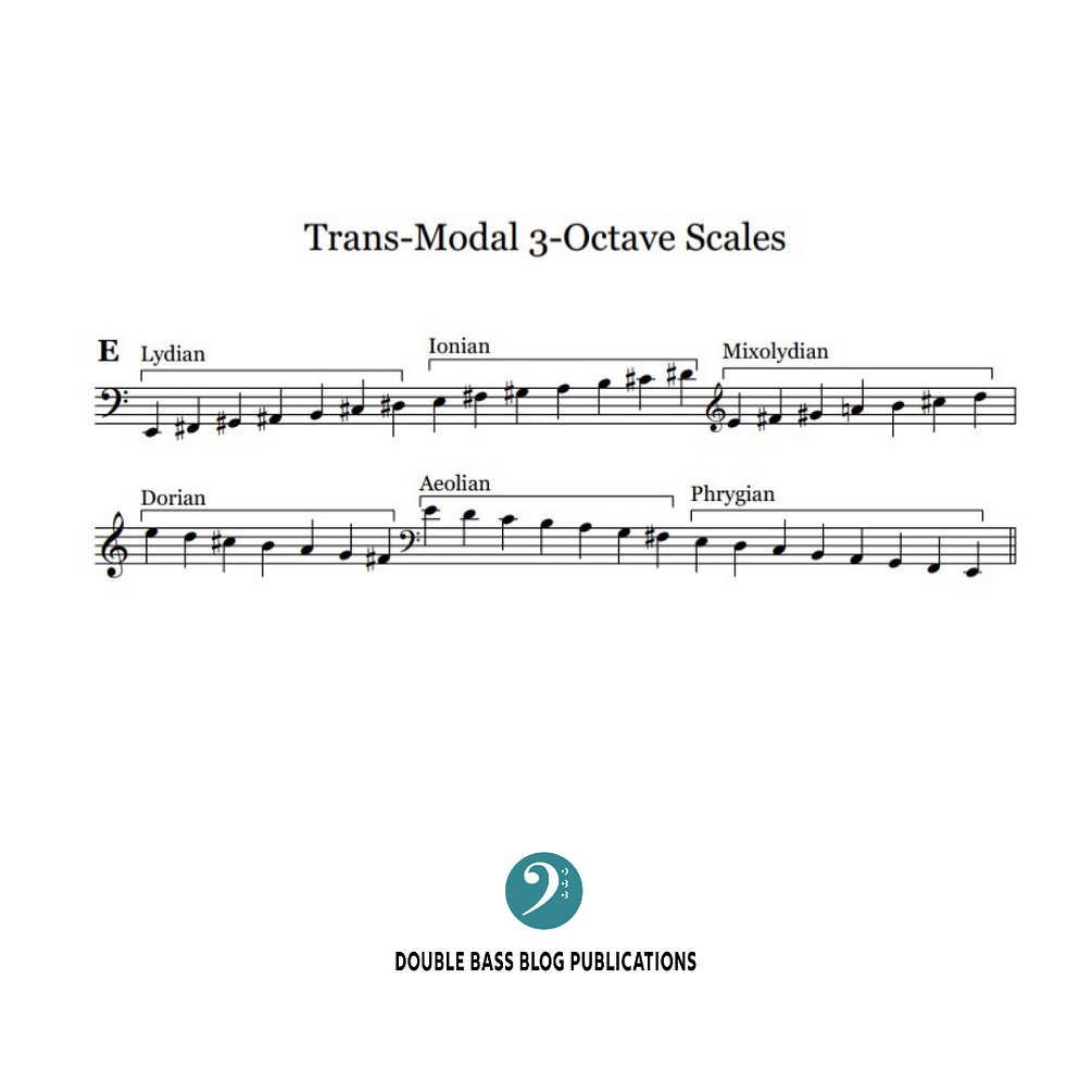 Michael Kurth: Transmodal 3-Octave Scales