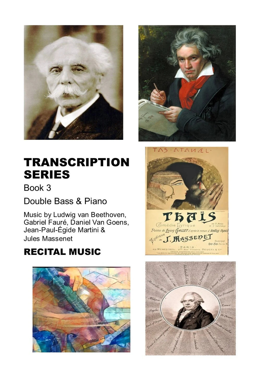 Transcription Series Book 3 (arranged by David Heyes) for double bass & piano