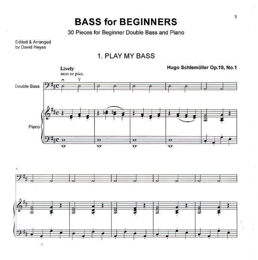 Beginner – Double Bass Sheet Music