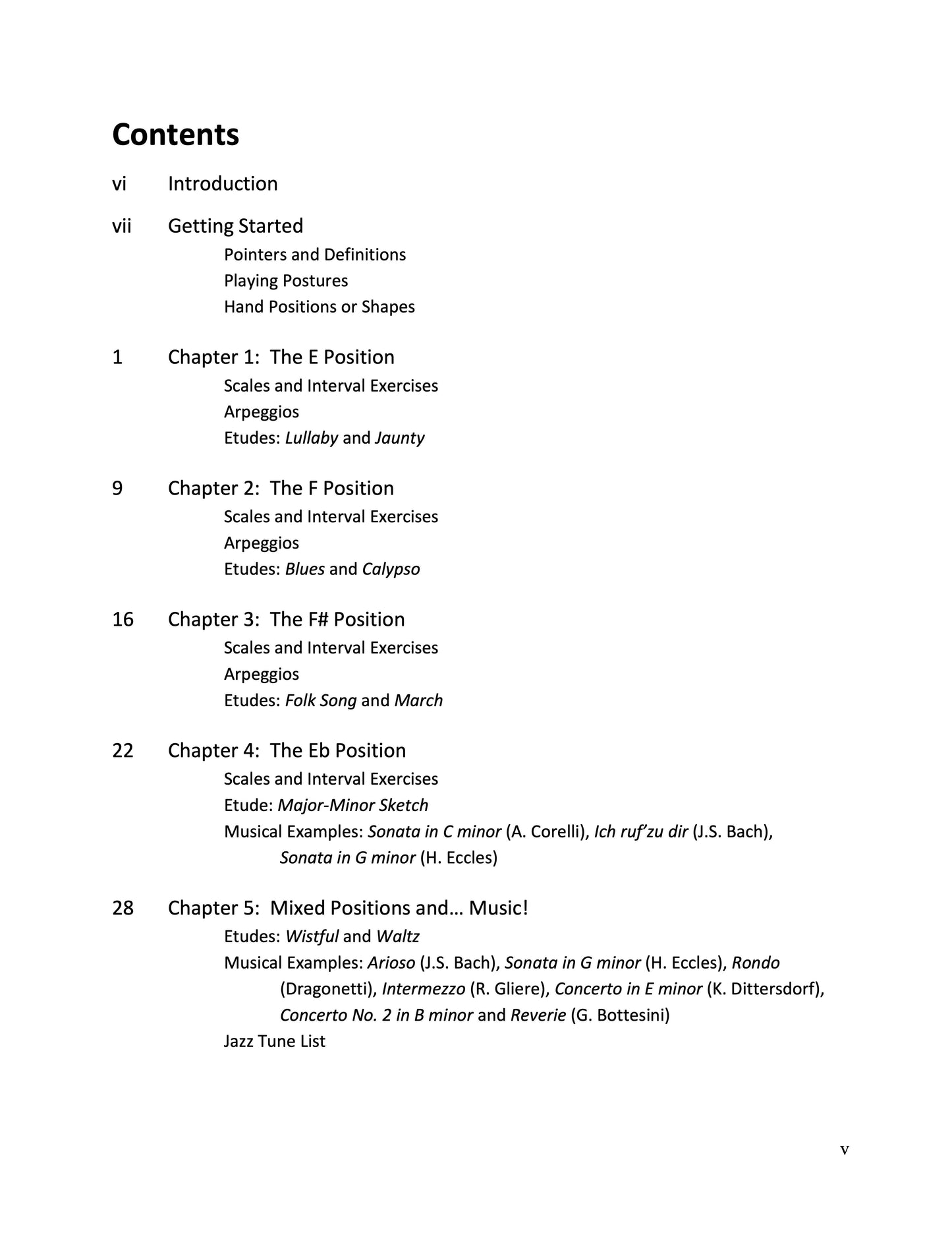 Chris Kosky: The Thumb Transition Zone, A Method for the Double Bassist