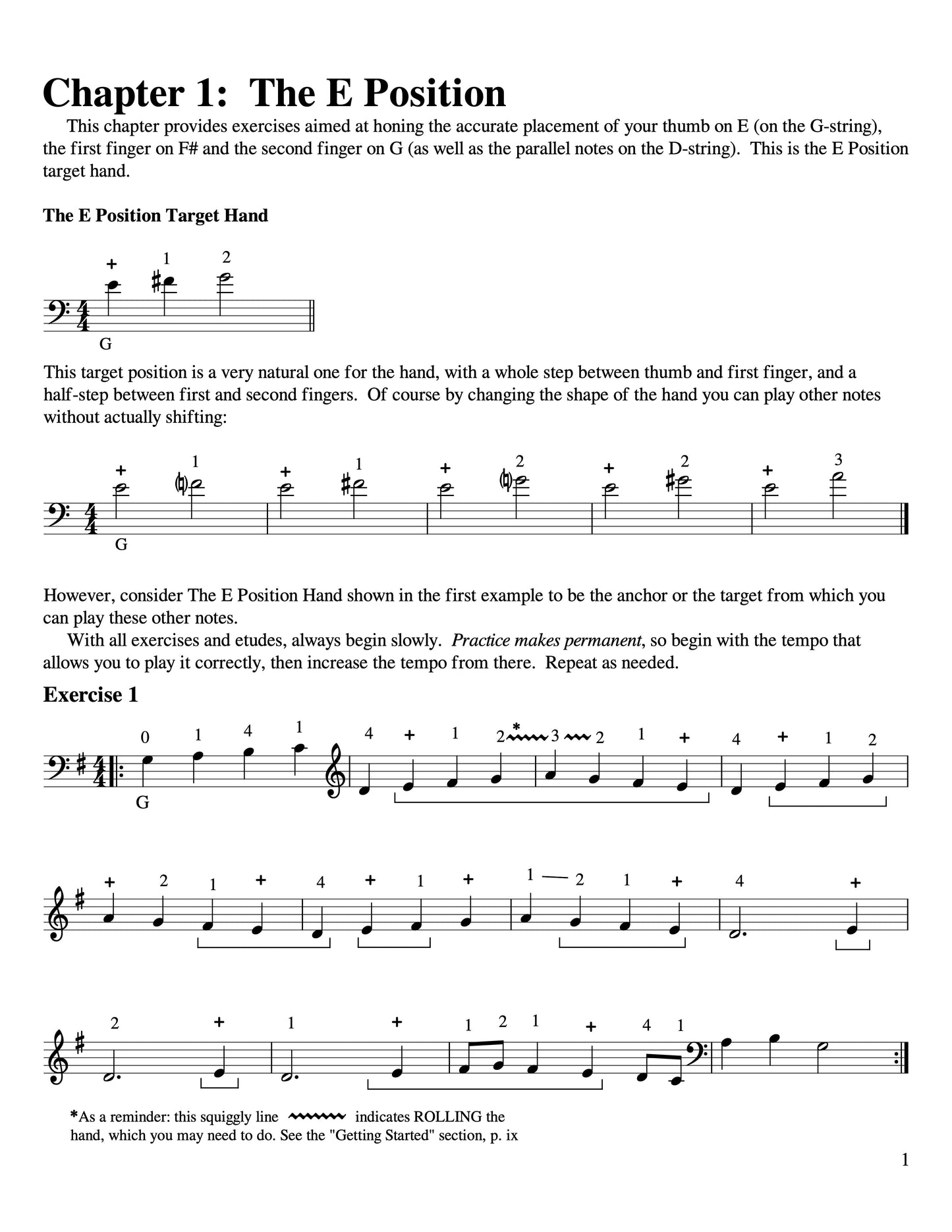 Chris Kosky: The Thumb Transition Zone, A Method for the Double Bassist