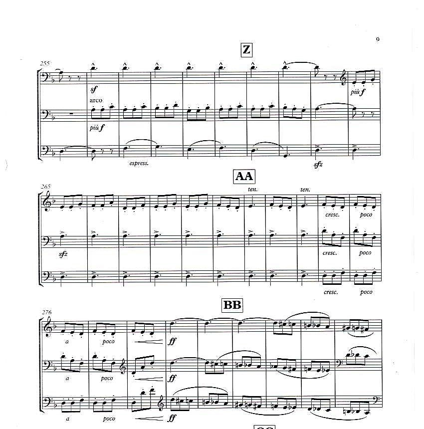 Granville Bantock: Dance of Witches: Rondo for 3 double basses (arr. David Heyes)