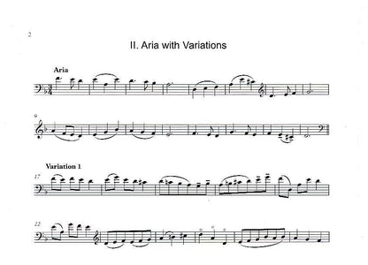 David Heyes: Mystery Sonata No.1 (Sonata in the Olden Style) for unaccompanied double bass