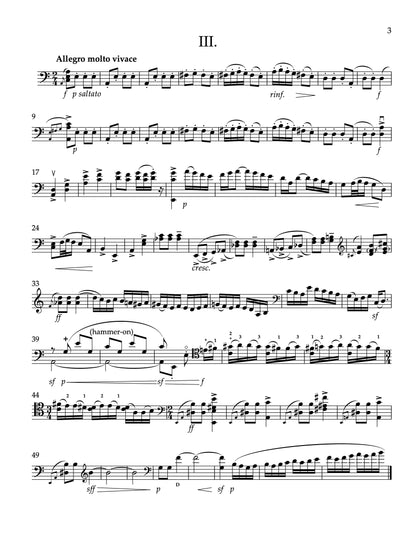 Kodaly: Sonata for Solo Cello, Op. 8 (transcribed for solo double bass by M. Kurth)