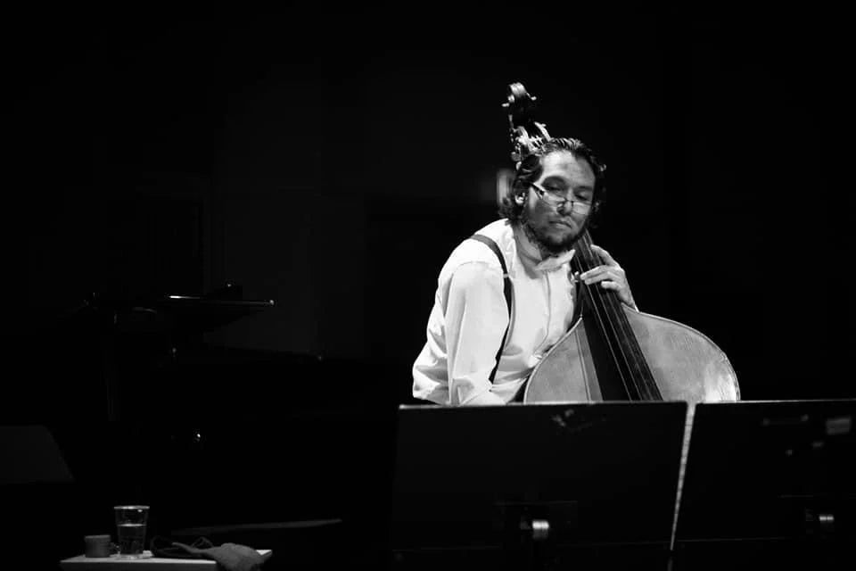 Rodrigo Mata: Peregrino (Pilgrim) For double bass trio (2022)