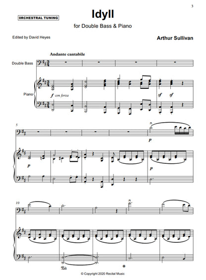 Transcription Series Book 1 (arranged by David Heyes) for double bass & piano