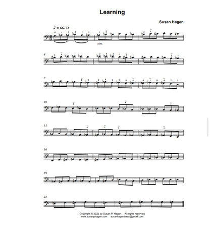 Susan P. Hagen: BASSics of Bass: 8 Warm Ups for Players of All Ages