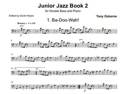 Tony Osborne: Junior Jazz Book 2 for double bass & piano