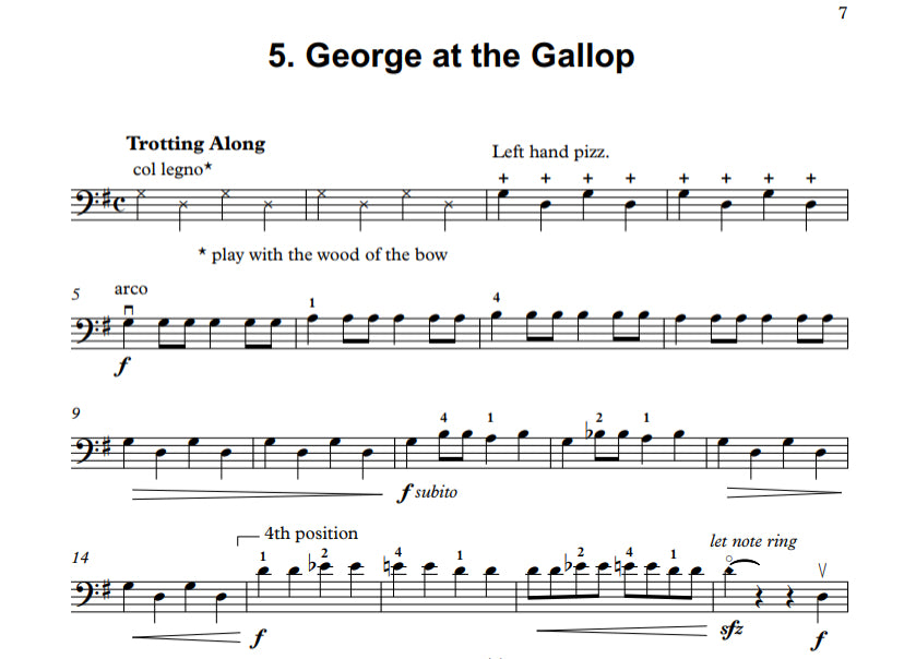 David Heyes: The Adventures of George for Beginner Double Bass