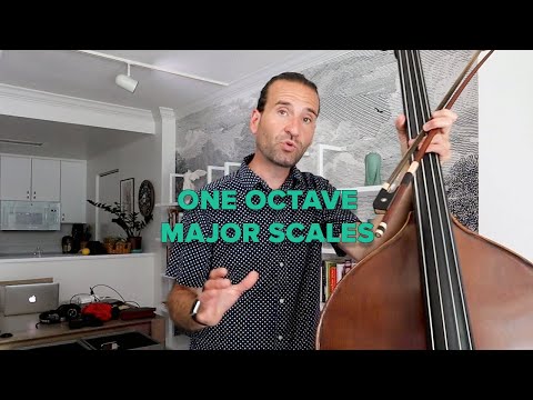 One Octave Major Scales